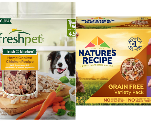 Organic Dog Food cover photo collage