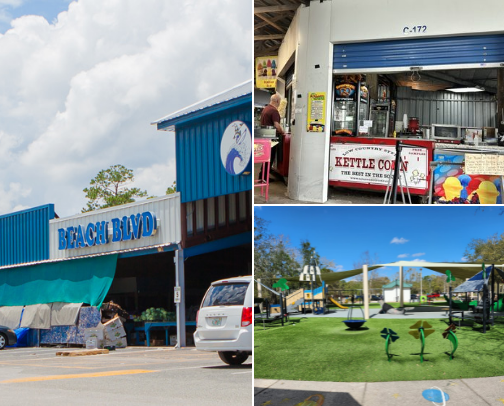 fun places to visit in jacksonville florida! cover photo collage