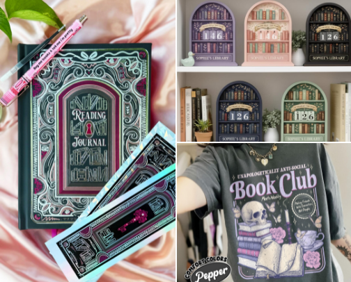 For Bookish Babes Heading To College (Cozy + Aesthetic Picks) cover photo collage