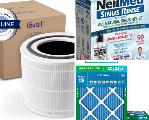 Allergy Season Survival Kit: Top Amazon Picks for Florida Pollen Season cover photo collage