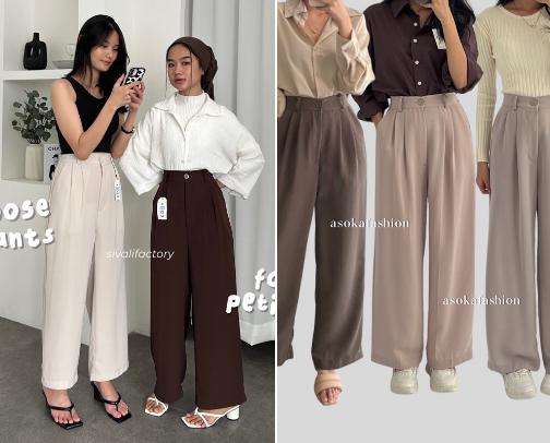 Loose Pants cover photo collage