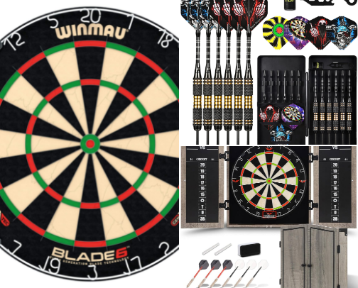 Darts & Dartboard Starter Kit Essentials: Top Amazon Picks for Central Florida Game Rooms cover photo collage