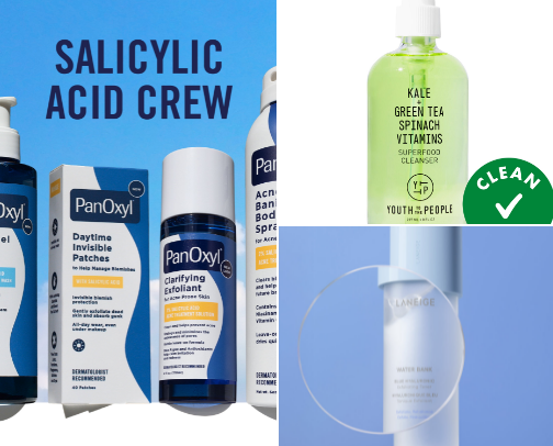 Simple Skin Care Routine Products cover photo collage