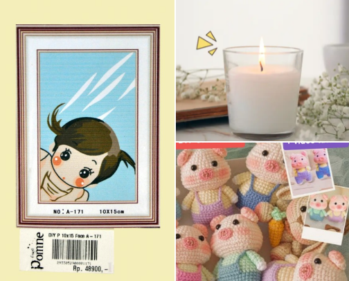 Ide DIY dan Hobi Kreatif Seru untuk Mengisi Waktu Luang Anda cover photo collage
