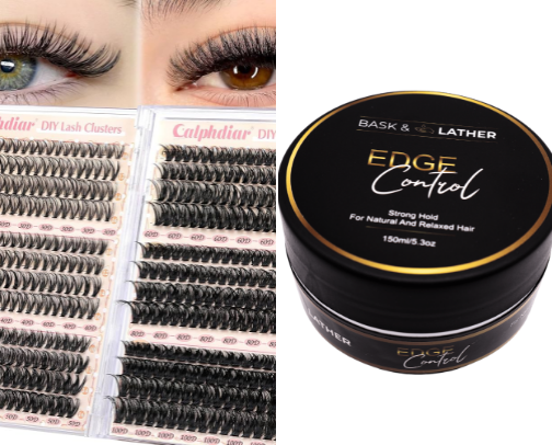 Beauty essentials cover photo collage