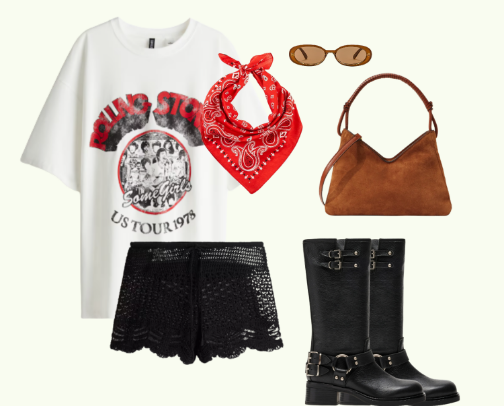 Coachella Festival Styled Outfit Inspo cover photo collage