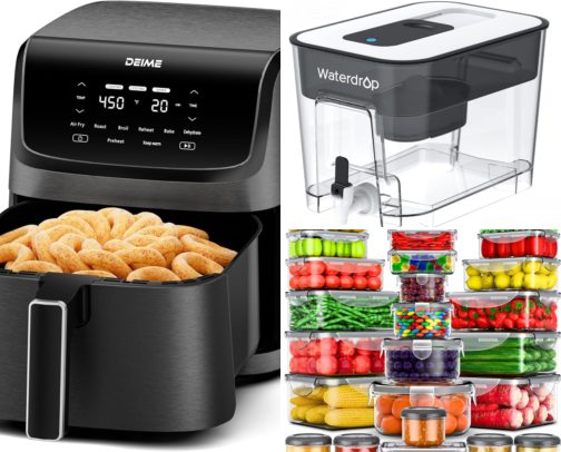Kitchen & Food Storage Finds cover photo collage