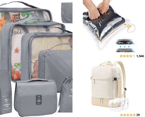 My MUST items for you having a comfy Trip cover photo collage