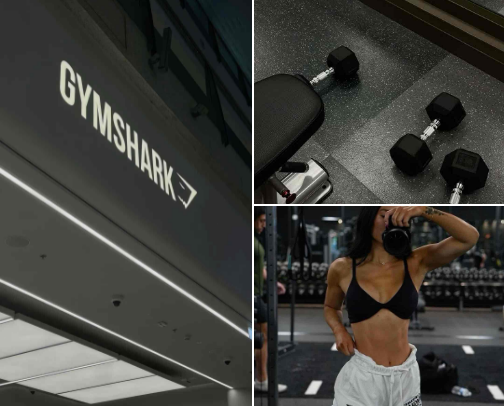 GYM CLOTHING FOR THE GIRLS cover photo collage