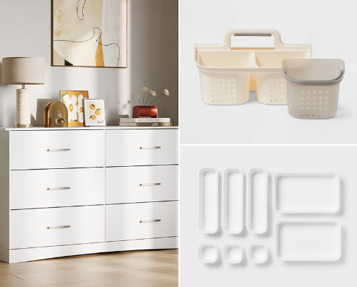 How I survived in a dorm cover photo collage