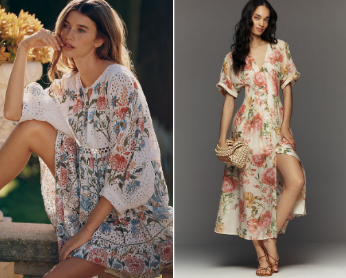 Romantic floral dresses for 2026🌷 cover photo collage