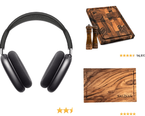 gift guides for him cover photo collage