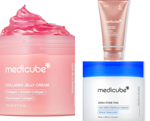 My favorite skincare recs cover photo collage