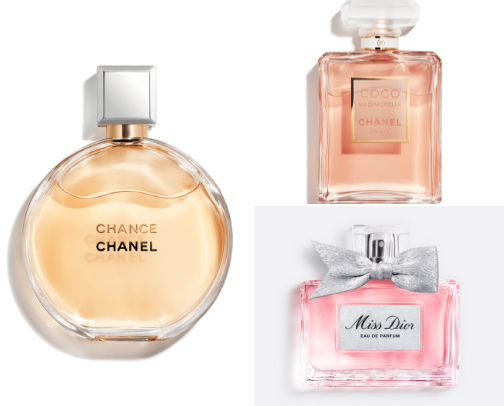 Perfume Crush List cover photo collage