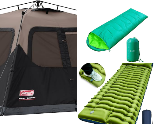 🏕️ Summer Camping Essentials & Safety Must-Haves (Amazon + Walmart Finds) cover photo collage