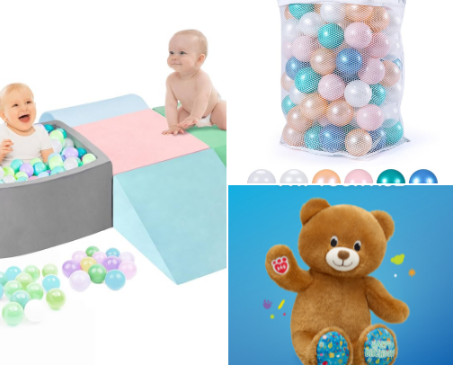 Toys for 1 year olds cover photo collage