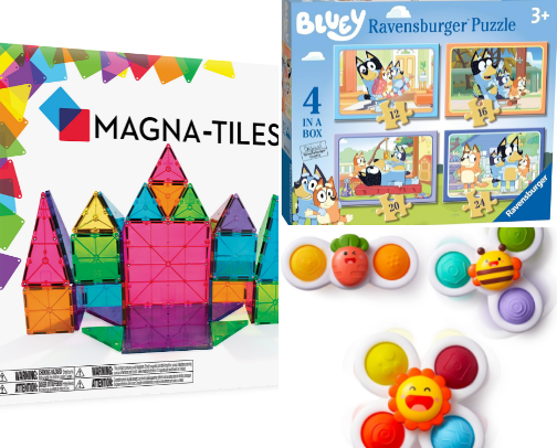 Best Toys for a toddler! cover photo collage