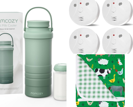 Favorite products from our Baby Registry cover photo collage
