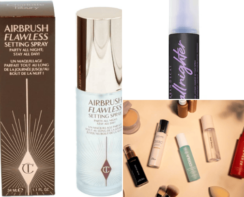Setting Spray cover photo collage