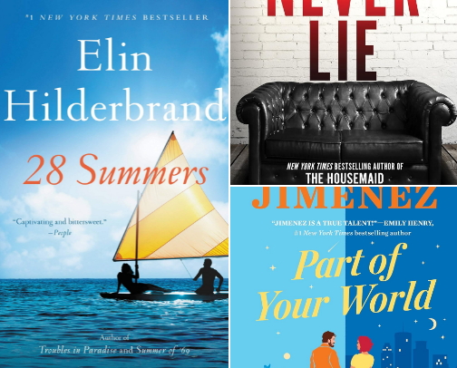 Vacation Reads 📚 cover photo collage