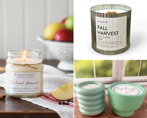 Best handmade candles cover photo collage