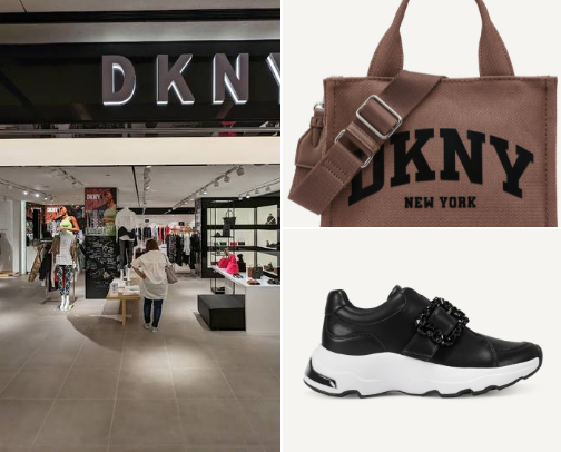 DKNY  products cover photo collage