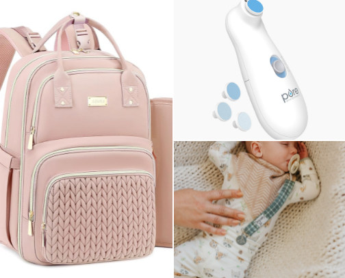 Diaper Bag Essentials cover photo collage