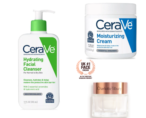 Daily cosmetics that I’ve tried or use every day, which have helped my problematic skin🧴 cover photo collage
