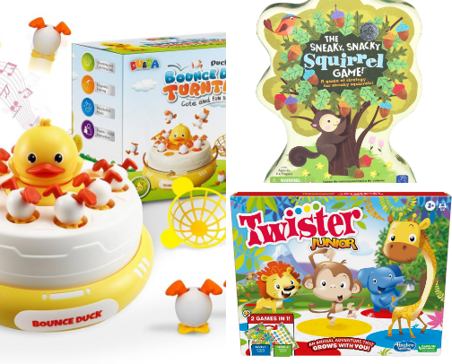 Learning and Having Fun - Games for Preschoolers 🎲♟️ cover photo collage