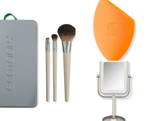 Make up brushes + More cover photo collage