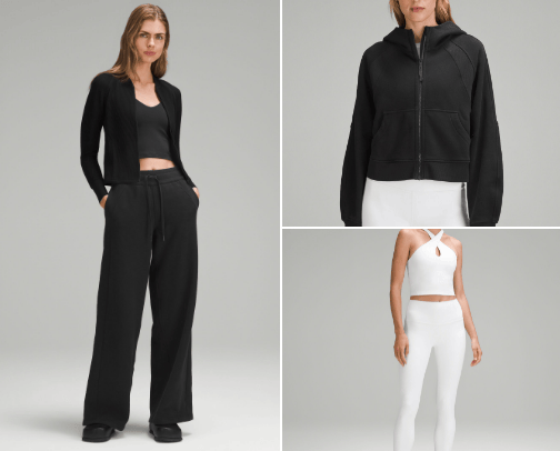 new lululemon arrivals 💅 cover photo collage