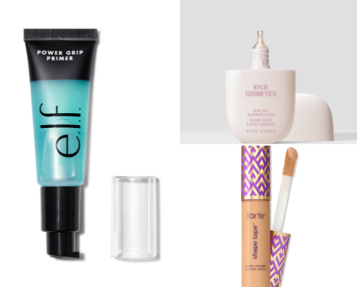 Makeup products for beginners cover photo collage
