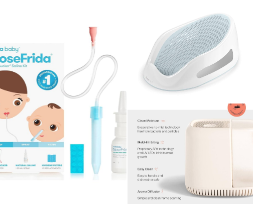 First Time Mom Ultimate Must-Haves List cover photo collage