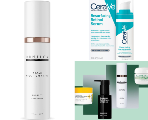 Skincare 💧 cover photo collage