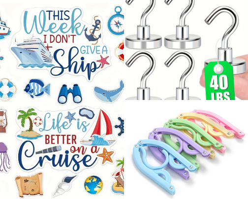 Cruise Ready..Essentials for Life at Sea cover photo collage