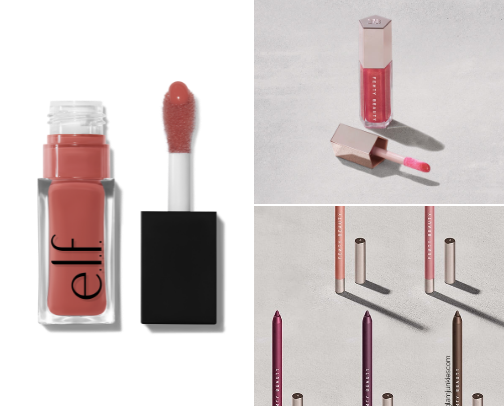 My Lip oil collection cover photo collage