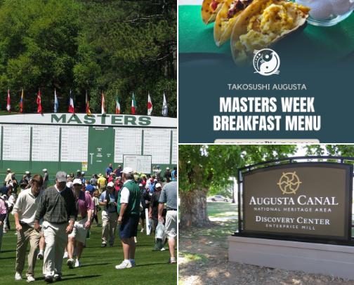 Augusta, GA Home of the Masters Golf Tournament cover photo collage