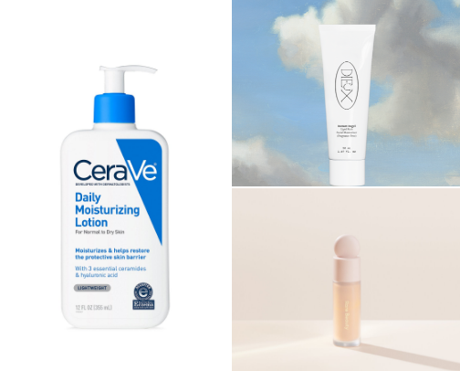 my current makeup routine cover photo collage