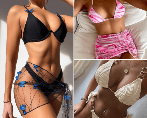 Shein Bikini👙✨ cover photo collage