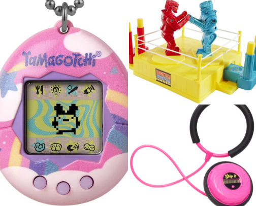 90s Kids Only: The Ultimate Toy Time Machine cover photo collage