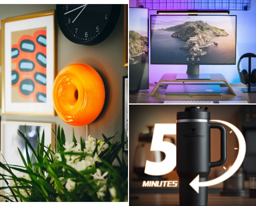 Aesthetic & Minimalist Upgrades cover photo collage