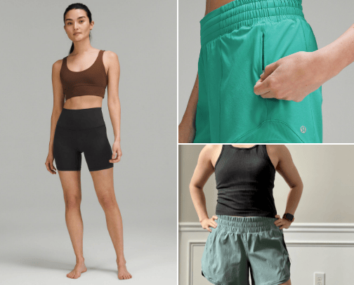 Lululemon Finds cover photo collage
