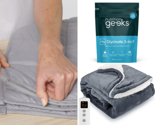 Fibro Pain Relief & Low Energy Survival Kit cover photo collage
