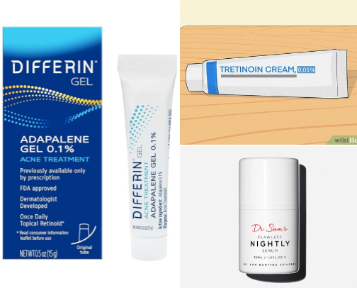 Pick the right retinoid for your skin! cover photo collage