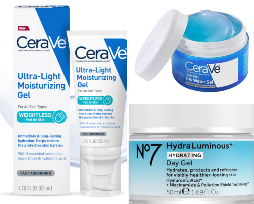 Gel Moisturizer Picks cover photo collage