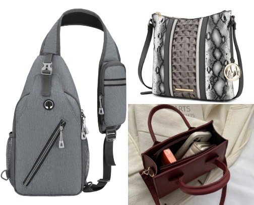 "Bags That Go With Everything",.👜🎒 cover photo collage
