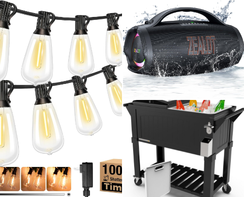 Summer Outdoor Entertaining 🎉 cover photo collage