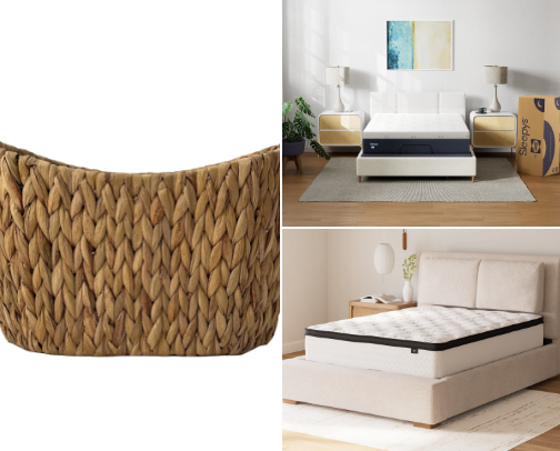 Household items cover photo collage
