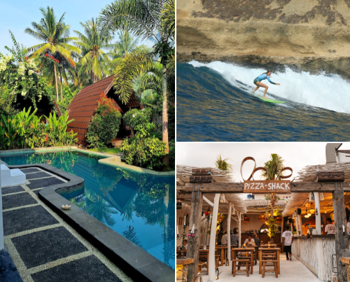 POV: Solo Girl in Lombok (Surf Edition) cover photo collage