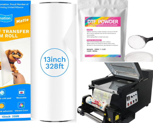 DTF Business Starter Kit cover photo collage